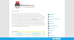 Desktop Screenshot of pdf-drucker.org